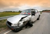 11950876 car crash in denmark accidented car parked on the road side1