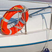 life buoy on boat