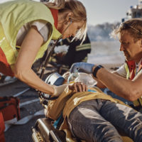 paramedics save life of devastating accident victim