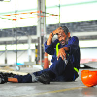 injured construction worker eligible for workers compensation